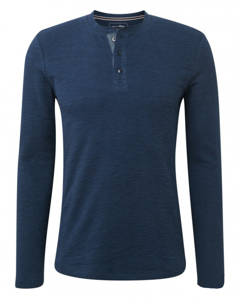 Tom Tailor - Henley With Chambraymix - Town & Country Men's Shop